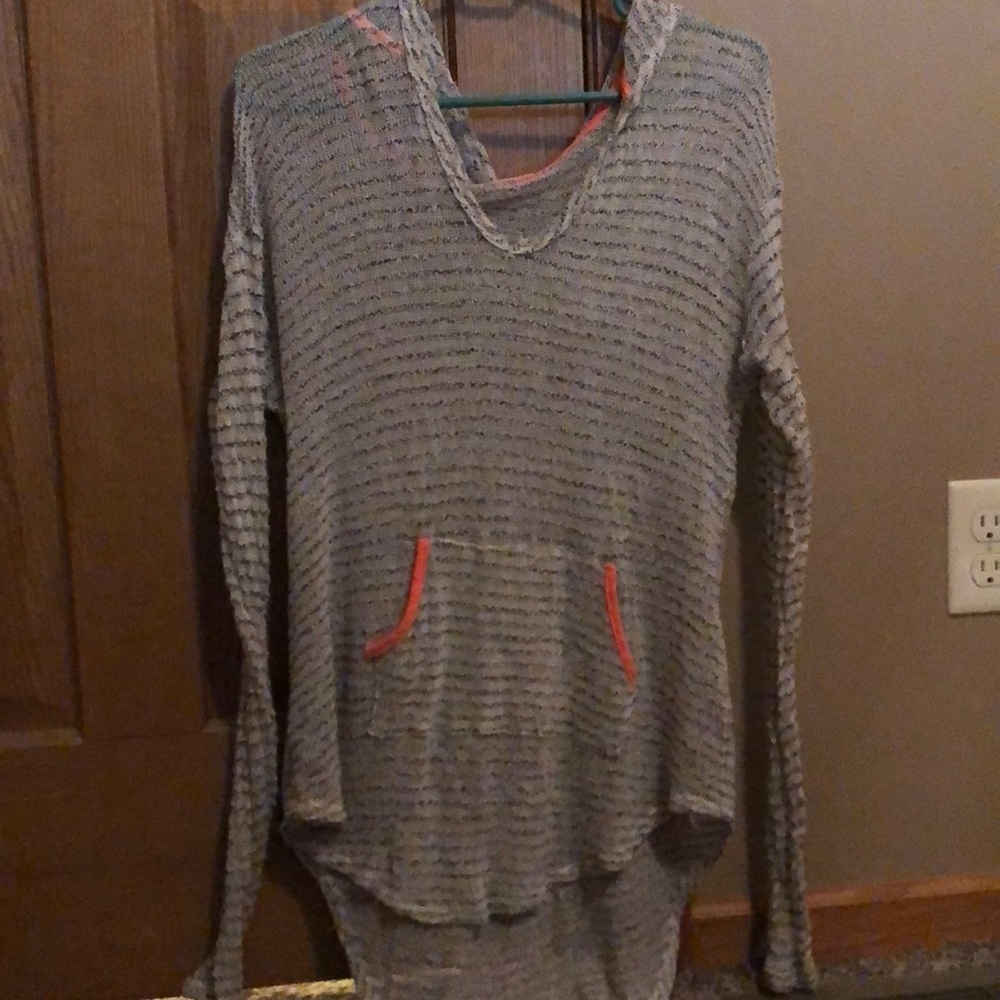 Sheer sweater